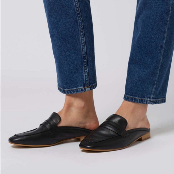 gap leather mules